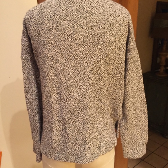 Madewell Size XXS Mock Neck Marled Sweater - Picture 2 of 2